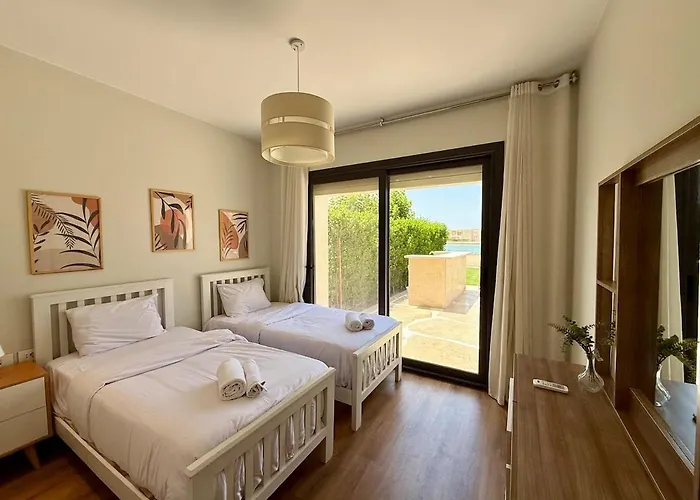 فيلة Tropical 3br Villa-free Pool & Lagoon Access At Elgouna *