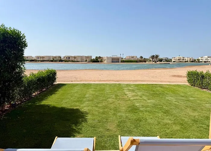 فيلة Tropical 3br Villa-free Pool & Lagoon Access At Elgouna